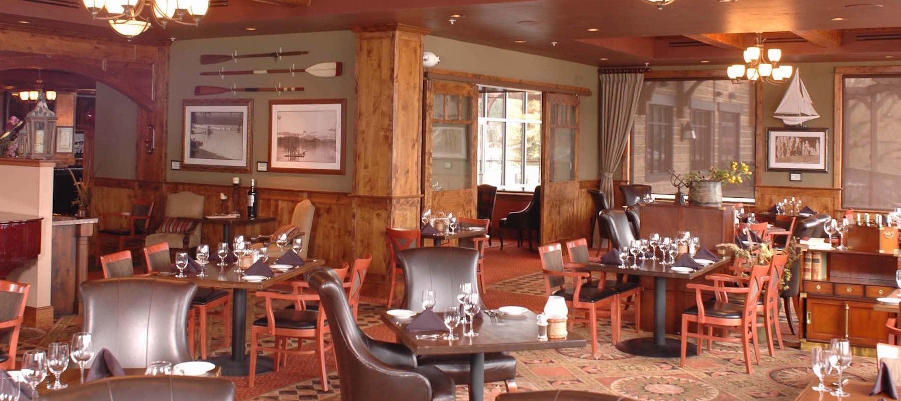 The Boat Club offers a relaxed dining atmosphere