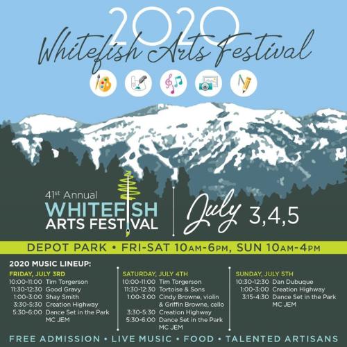 Whitefish Arts Festival Whitefish Montana Lodging, Dining, and