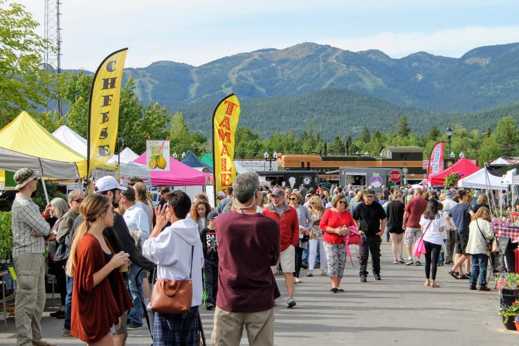 Whitefish Downtown Farmers Market Whitefish Montana Lodging, Dining