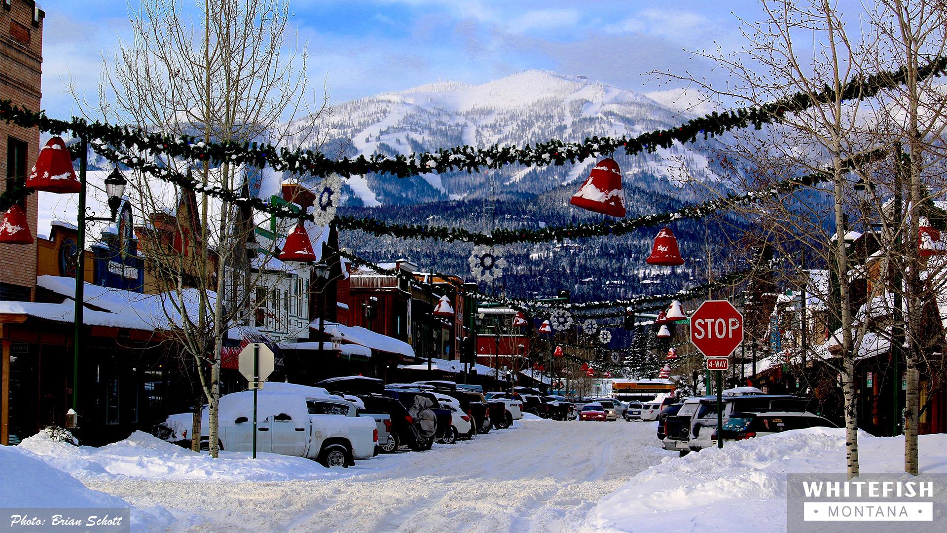 Whitefish Zoom Backgrounds | Whitefish Montana Lodging, Dining, and