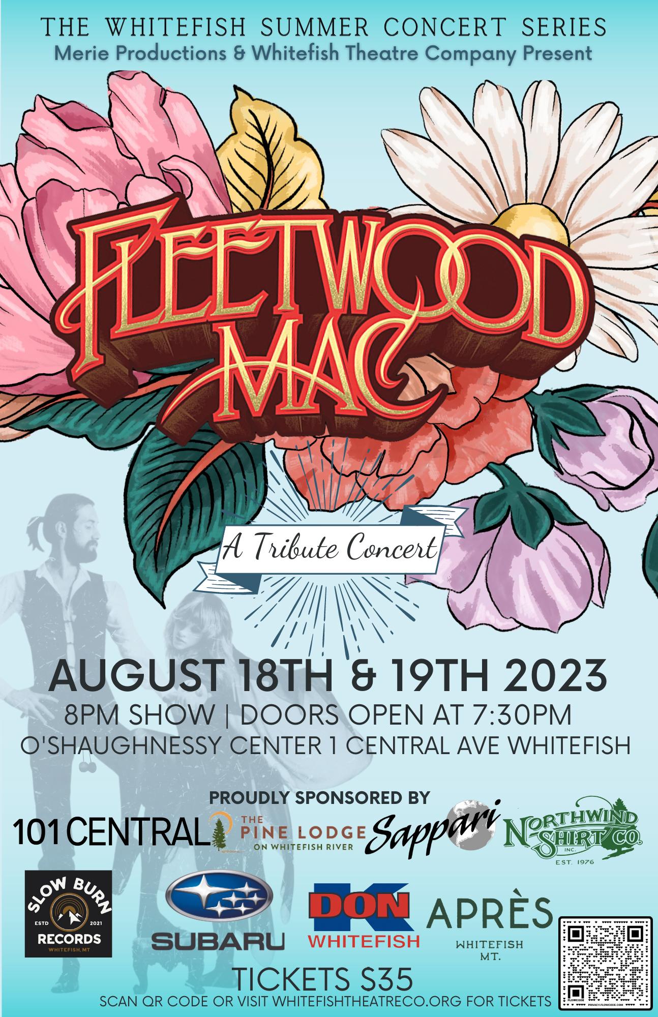 The Music of Fleetwood Mac A Tribute Concert Whitefish Montana