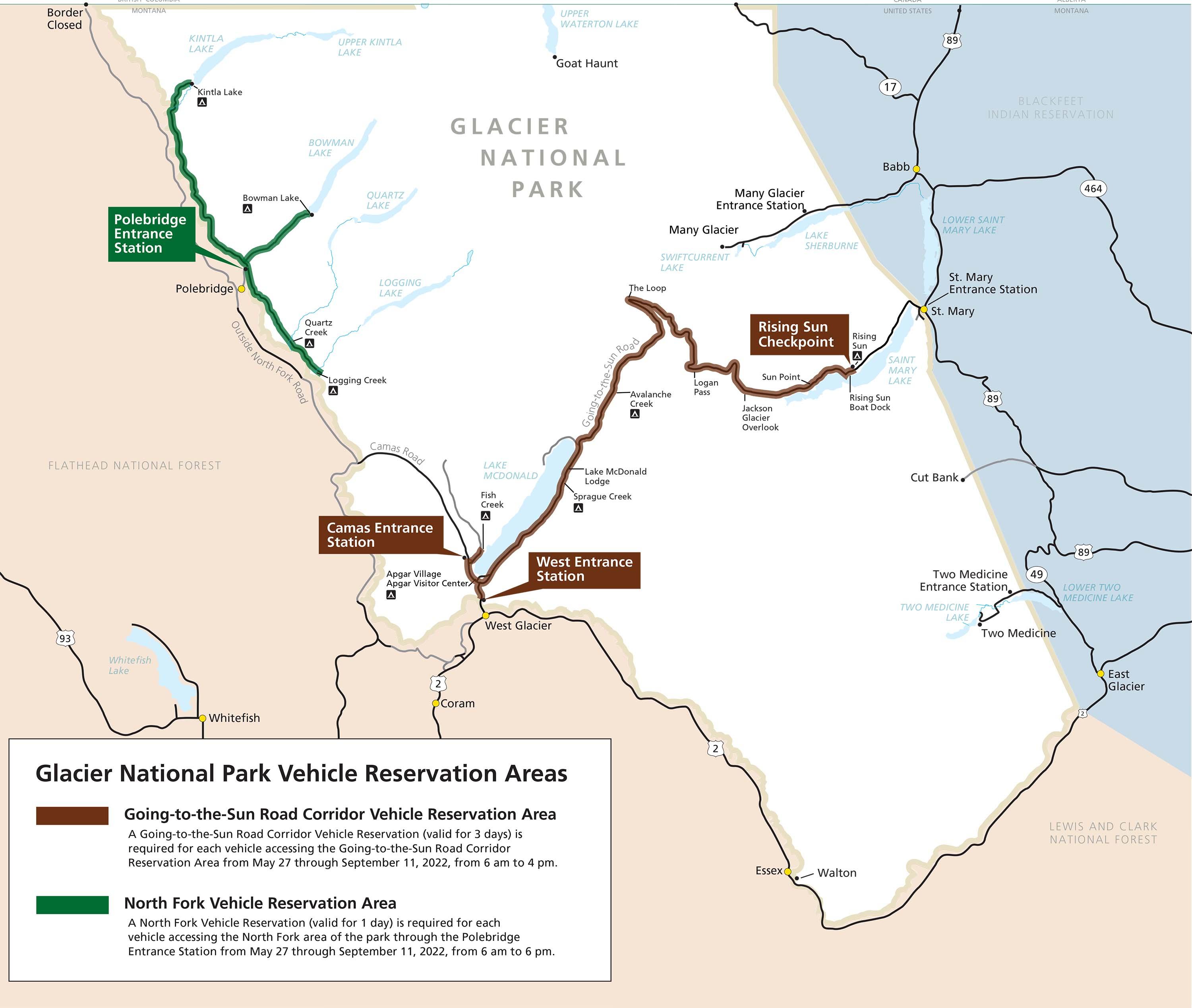 Glacier National Park Vehicle Reservations 2022 What You Need to Know