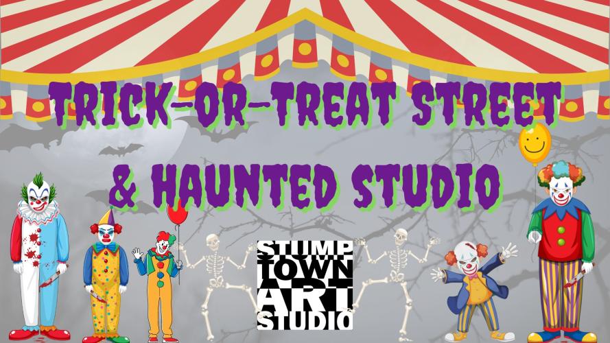 Trick or Treat Street & Haunted Art Studio Whitefish Montana Lodging