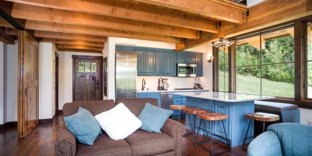 Thoughtful design keeps this space-efficient chalet spacious - guests always think it's twice the size! – Trevon Baker