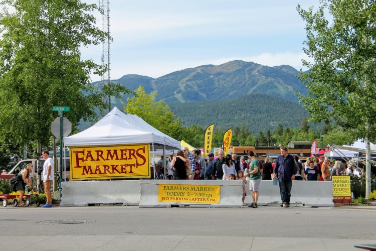 Whitefish Downtown Farmers Market Whitefish Montana Lodging, Dining