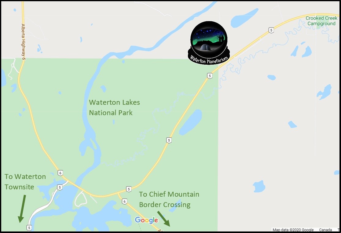 Waterton Planetarium Dark Sky Guides Waterton Planetarium Dark Sky Guides