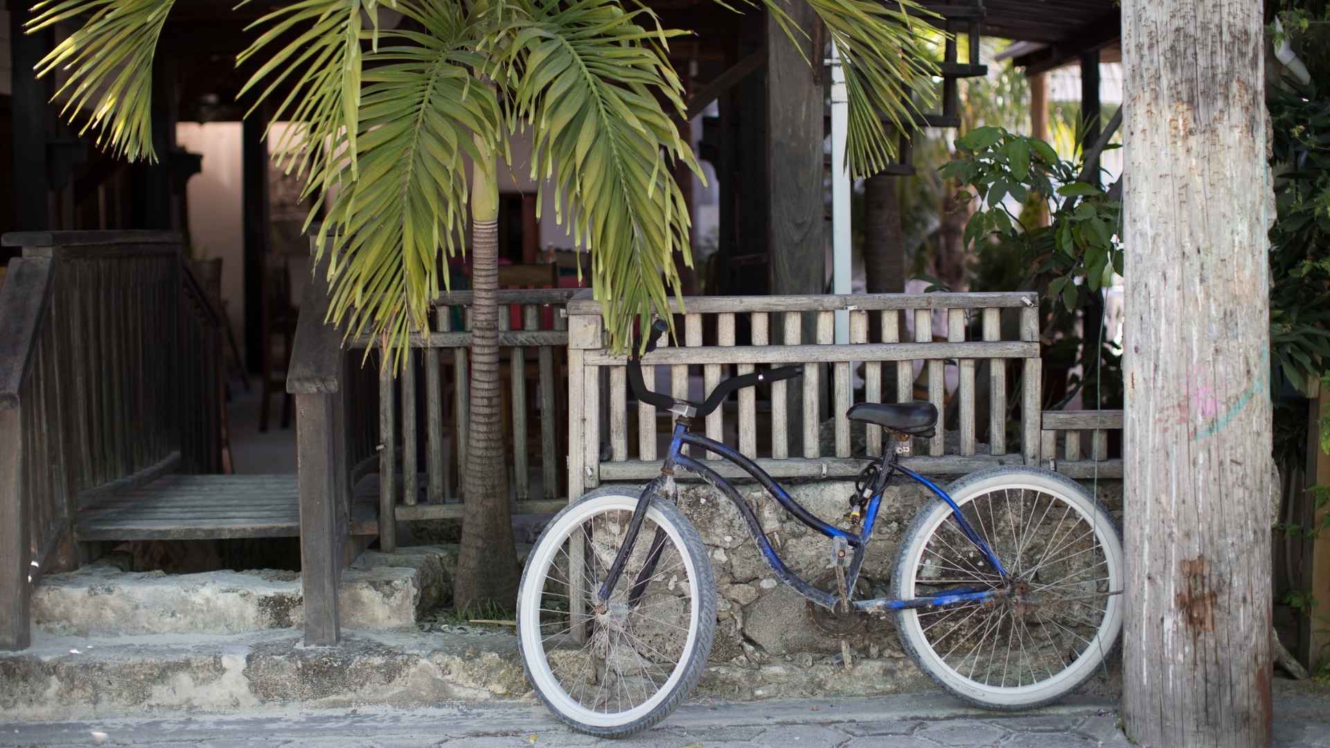 Bikes in Belize.