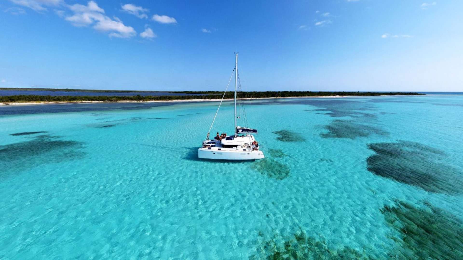 Catamaran in Cancun