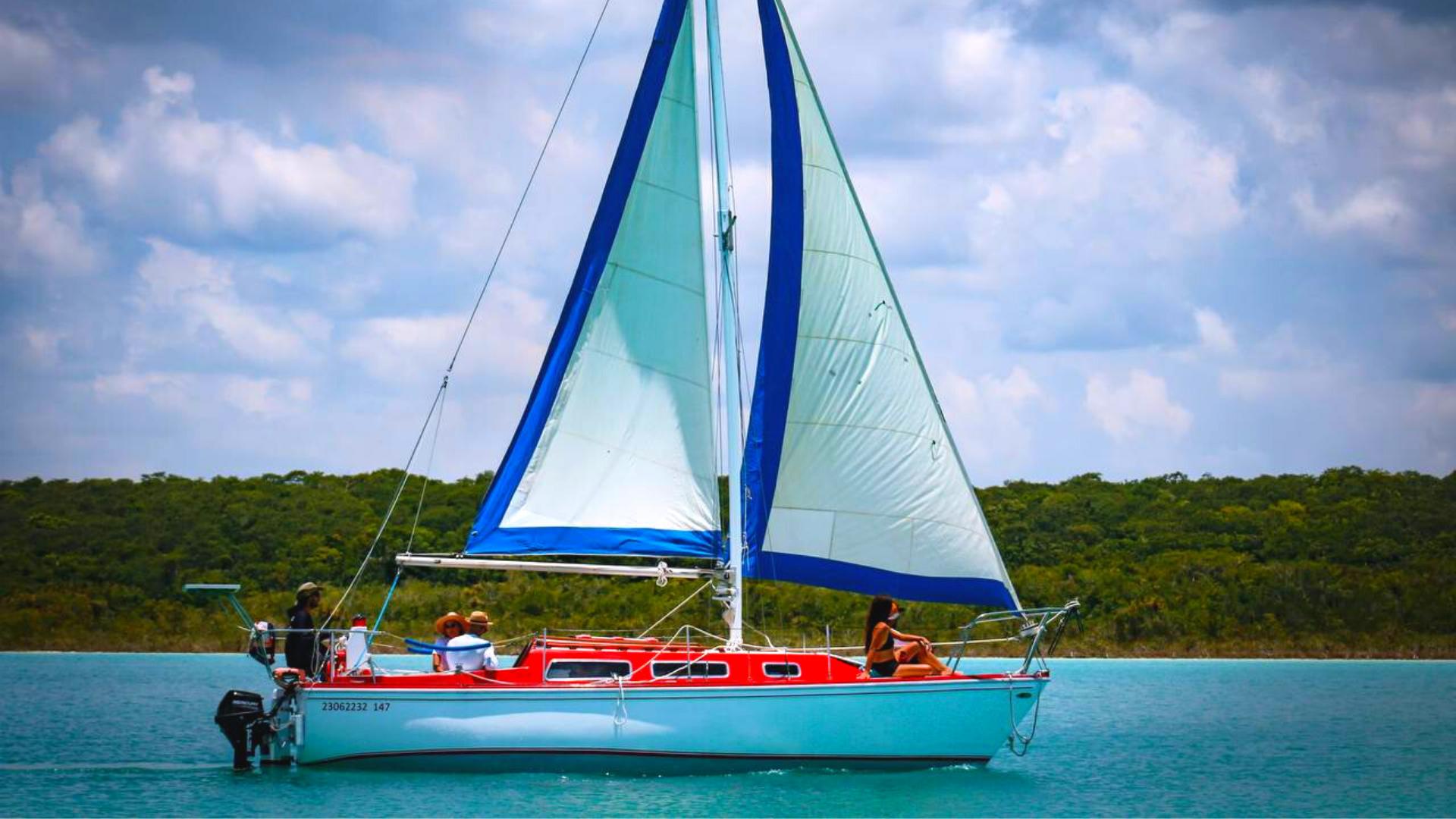 Bacalar Sailing Half Day Tour (Shared Sailboat) image