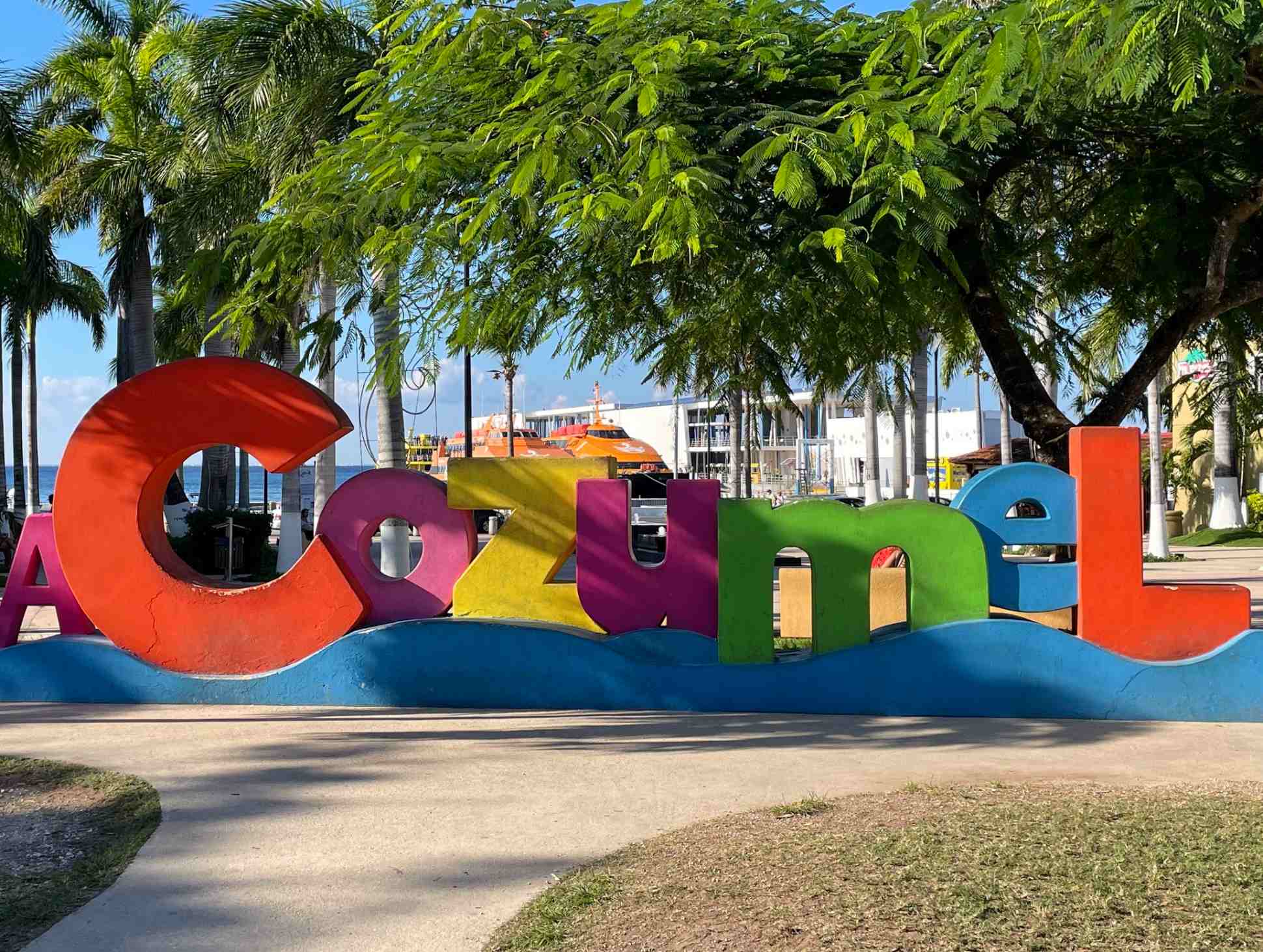 cozumel sign