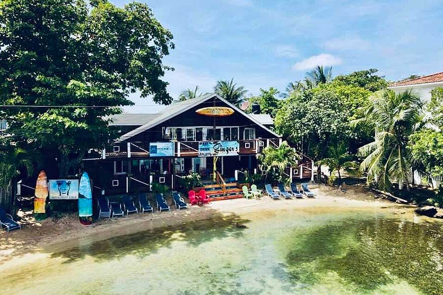 View of beachside restaurant - photo by Ginger's Caribbean Grill (https://www.facebook.com/gingerscaribbeangrill)