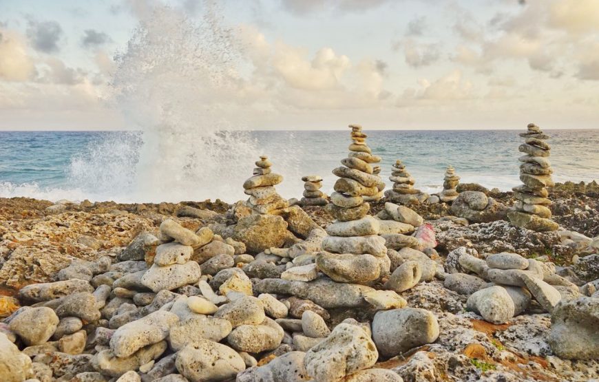 Rocks on a Cayman Beach