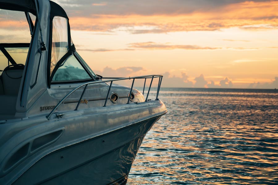 A catamaran in Jamaica