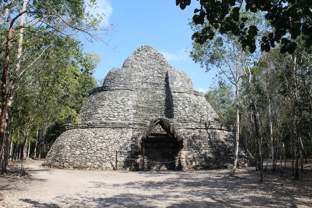 Mayan ruins in Coba.