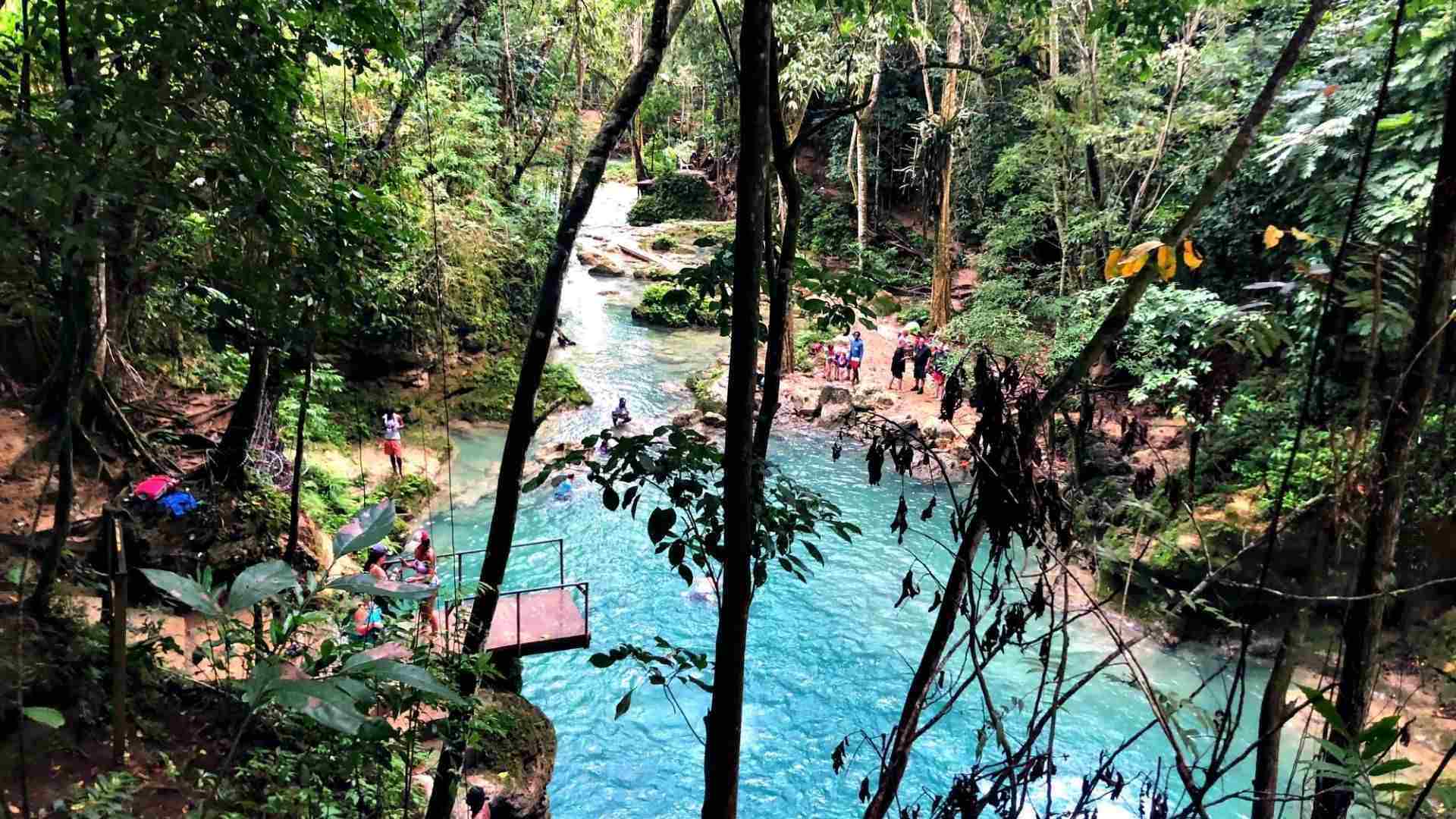 Blue Hole & Dunns River Falls image