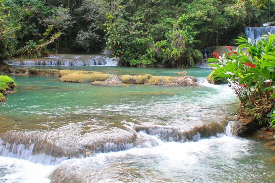 YS Falls in jamaica