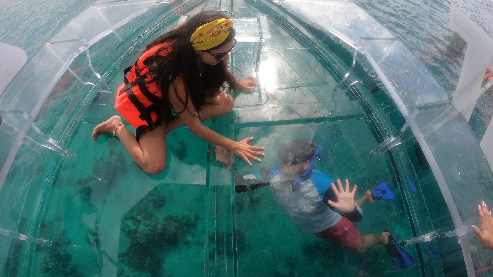 Glass Bottom Boat Snorkel