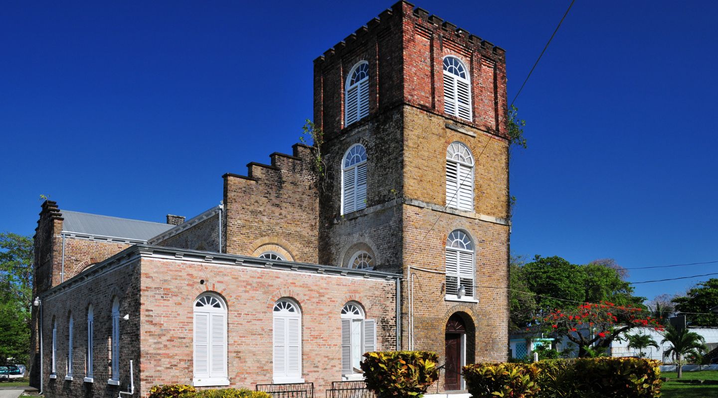 View of St. John's Anglican Cathedral in Belize