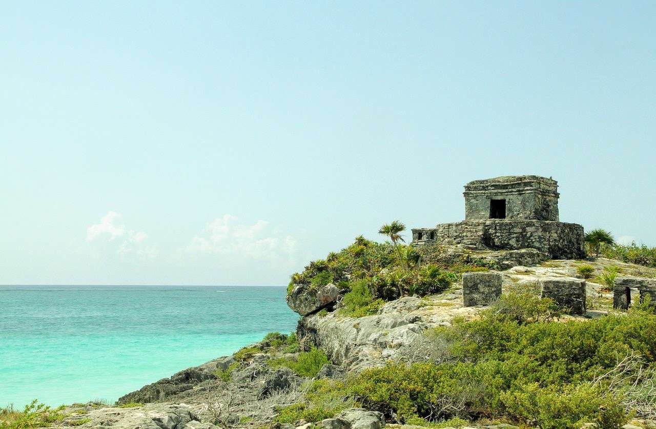 cancun maya fort