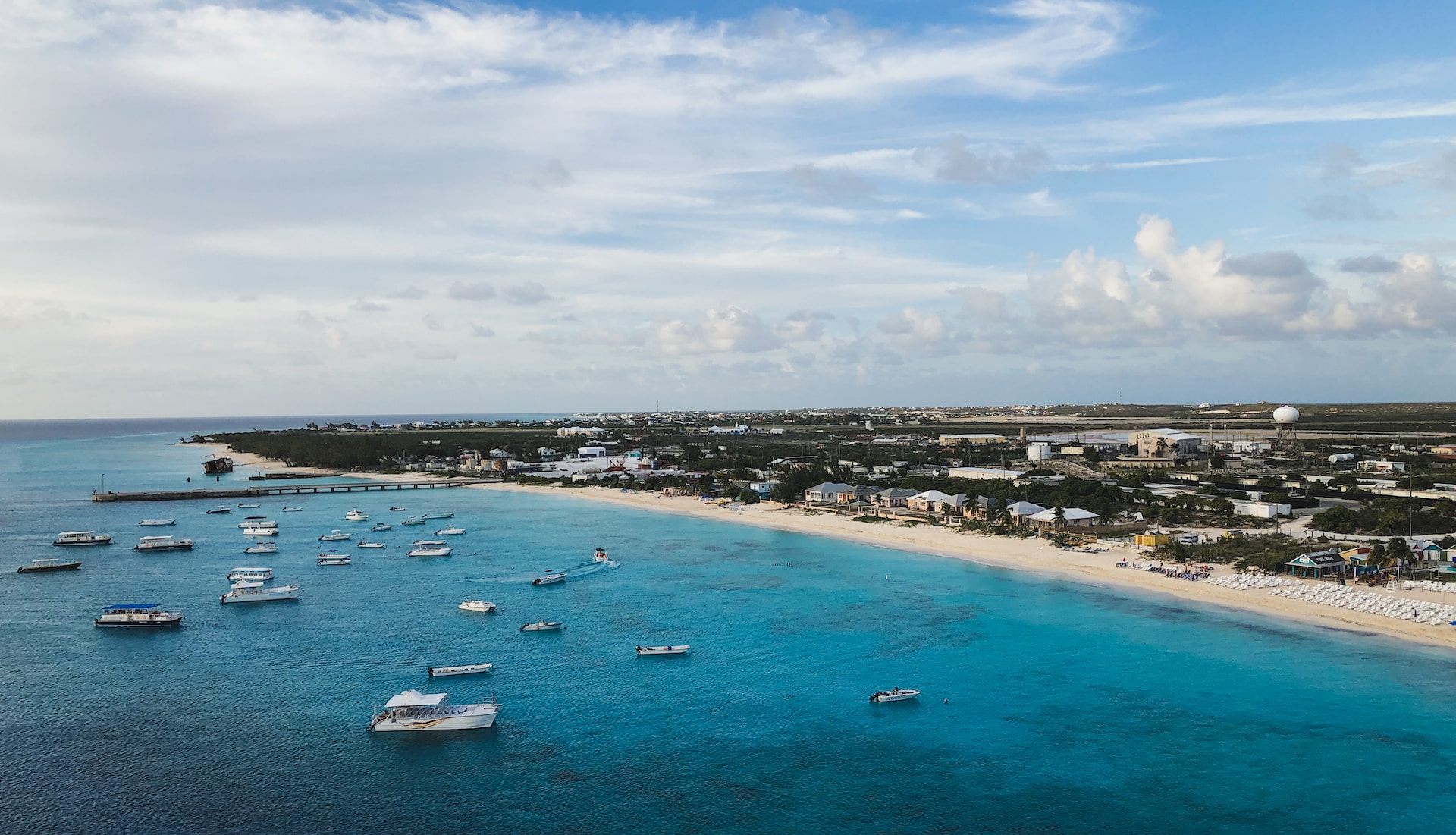 A beach in Turks & Caicos