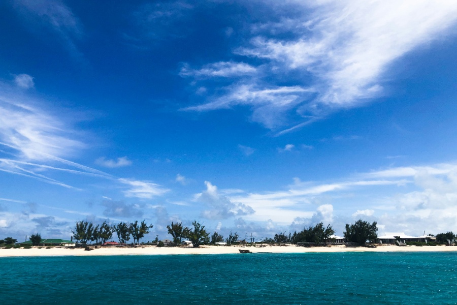 A beautiful view of Grand Turk Island