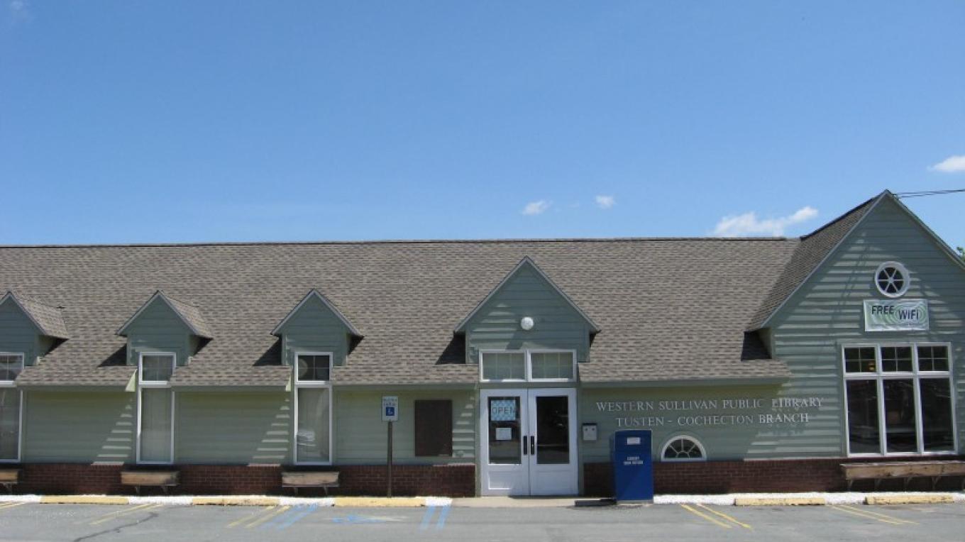 Front of the Tusten-Cochecton Branch in Narrowsburg, NY. – Western Sullivan Public Library Front of the Tusten-Cochecton Branch in Narrowsburg, NY. – Western Sullivan Public Library