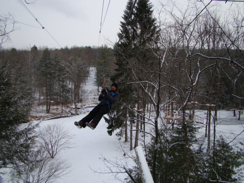 Pocono Zip Racer East Stroudsburg, PA Scenic Wild Delaware River