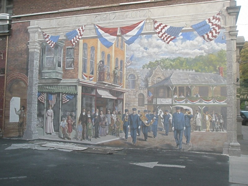 Heritage Murals Bangor, Pen Argyl, and Wind Gap, PA Scenic Wild