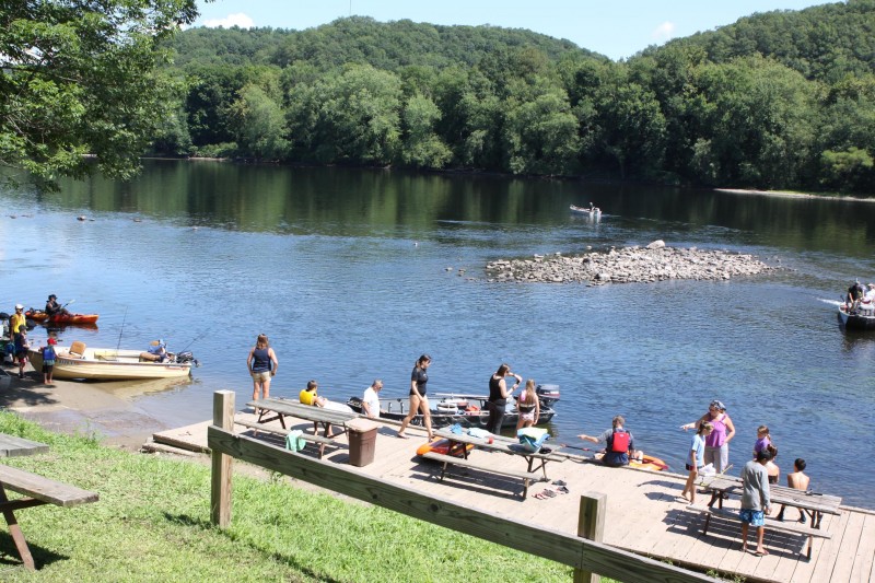 Driftstone Campground Mount Bethel, PA Scenic Wild Delaware River