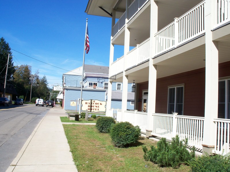 Hancock House Hotel Hancock, NY Scenic Wild Delaware River