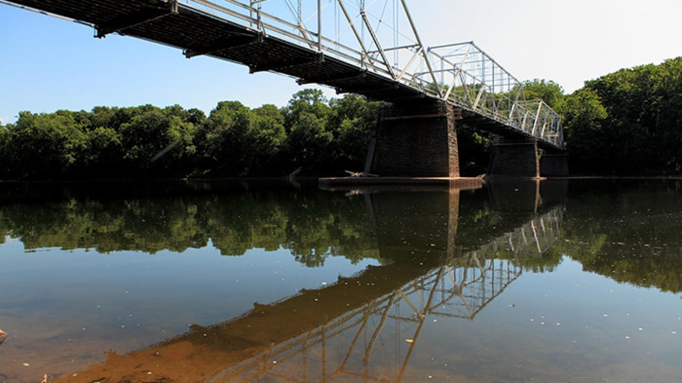 Dingmans Ferry Pa River Access Scenic Wild Delaware River