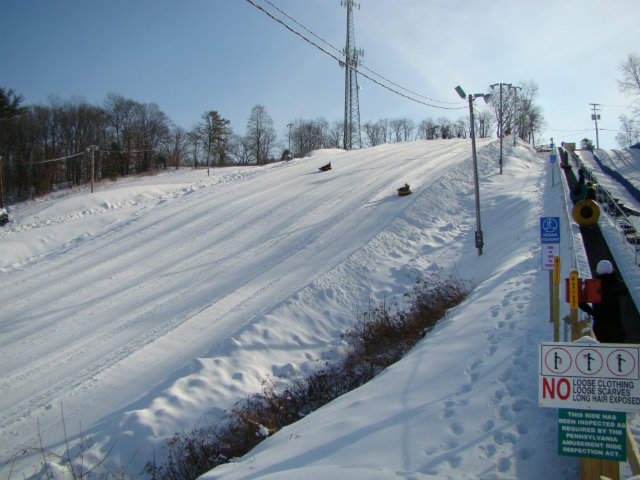White Lightning Snowtubing Park East Stroudsburg, PA Scenic Wild