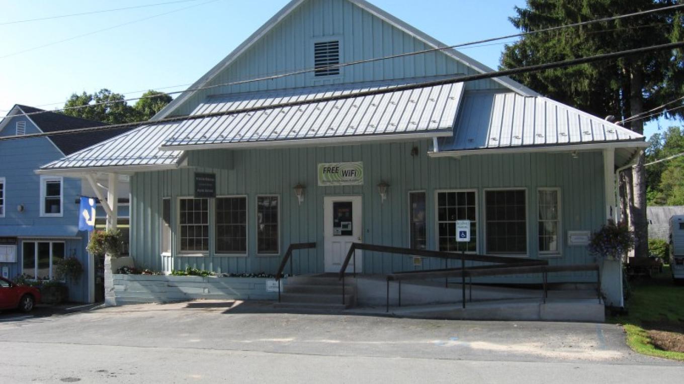 Front of Jeffersonville Branch in Jeffersonville, NY – Western Sullivan Public Library Front of Jeffersonville Branch in Jeffersonville, NY – Western Sullivan Public Library