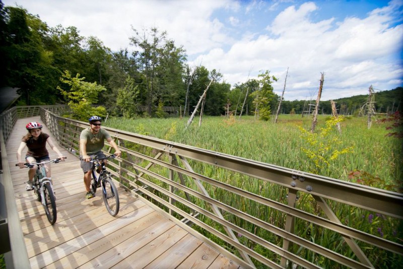 Scenic Bike Trail at Smithfield Beach East Stroudsburg, PA Scenic