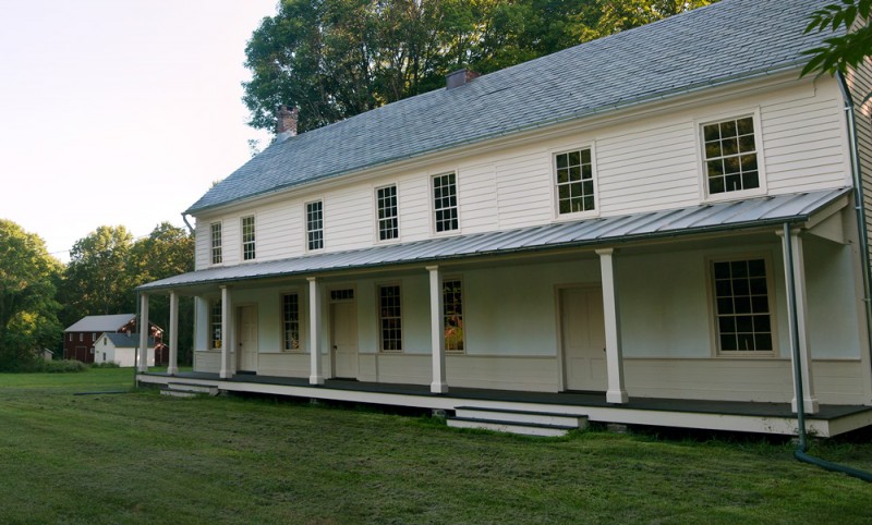 Ramsaysburg Historic Homestead in Knowlton Township, New Jersey