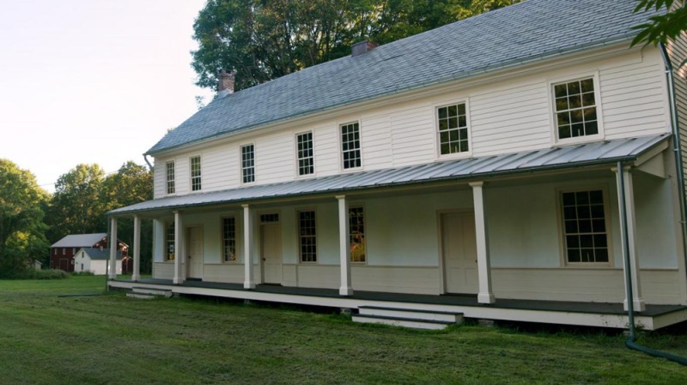Ramsaysburg Historic Homestead in Knowlton Township, New Jersey