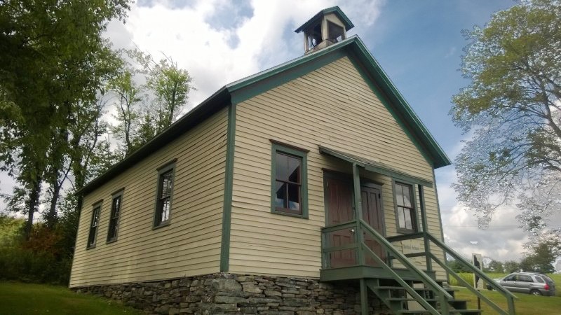 Bethel School Honesdale, PA Scenic Wild Delaware River