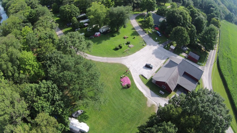 Driftstone Campground Mount Bethel, PA Scenic Wild Delaware River