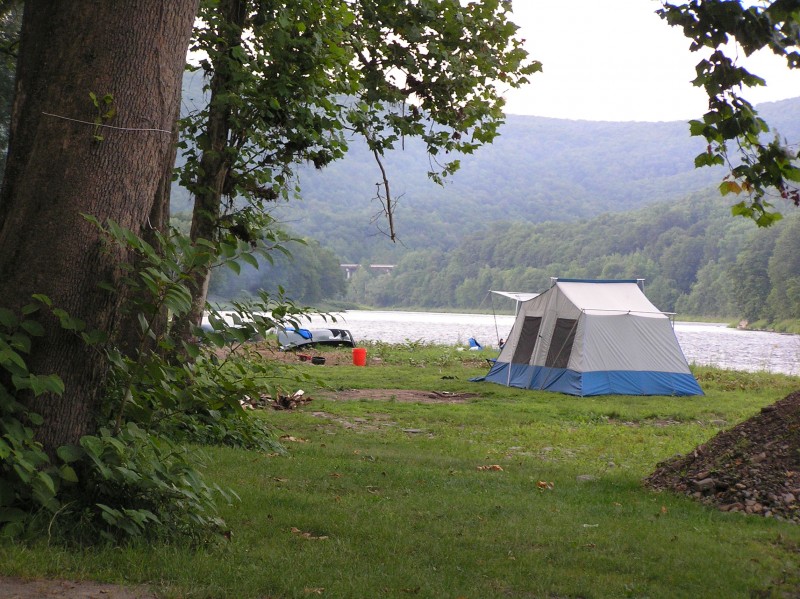 Soaring Eagle Campground Equinunk, PA Scenic Wild Delaware River
