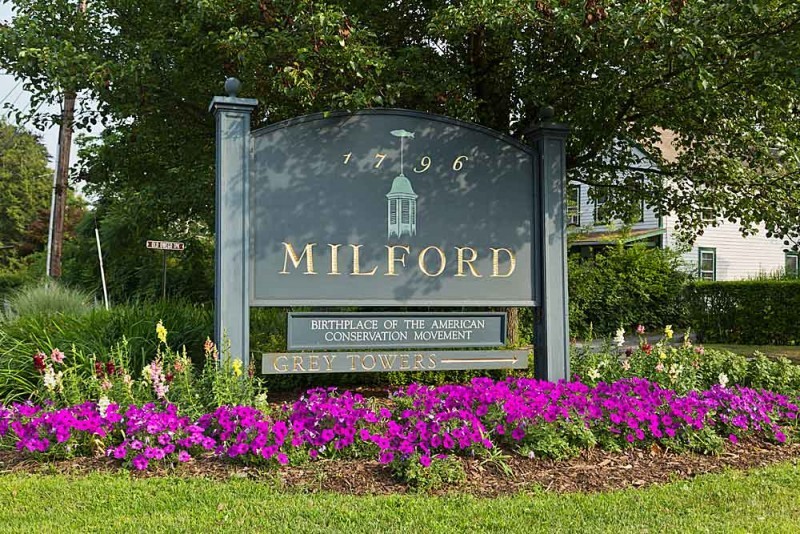 Milford Borough Milford, PA Scenic Wild Delaware River