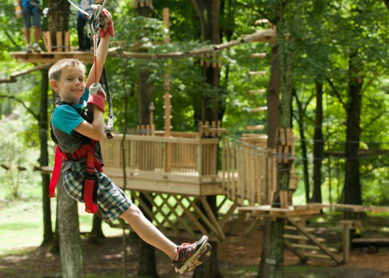 Pocono TreeVentures Aerial Ropes Adventure Course East Stroudsburg