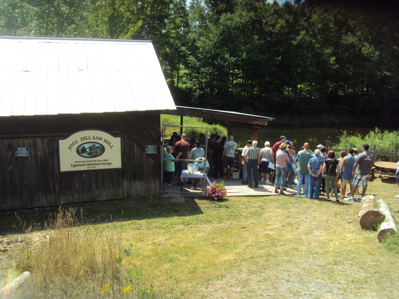 Joel Hill WaterPowered Sawmill Equinunk, PA Scenic Wild Delaware River