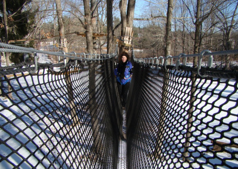 Pocono TreeVentures Aerial Ropes Adventure Course East Stroudsburg