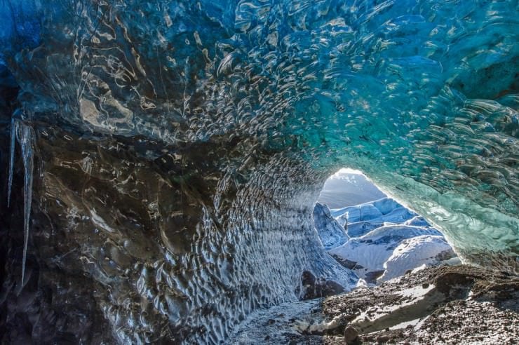 Skaftafell Cave, Iceland. (5)