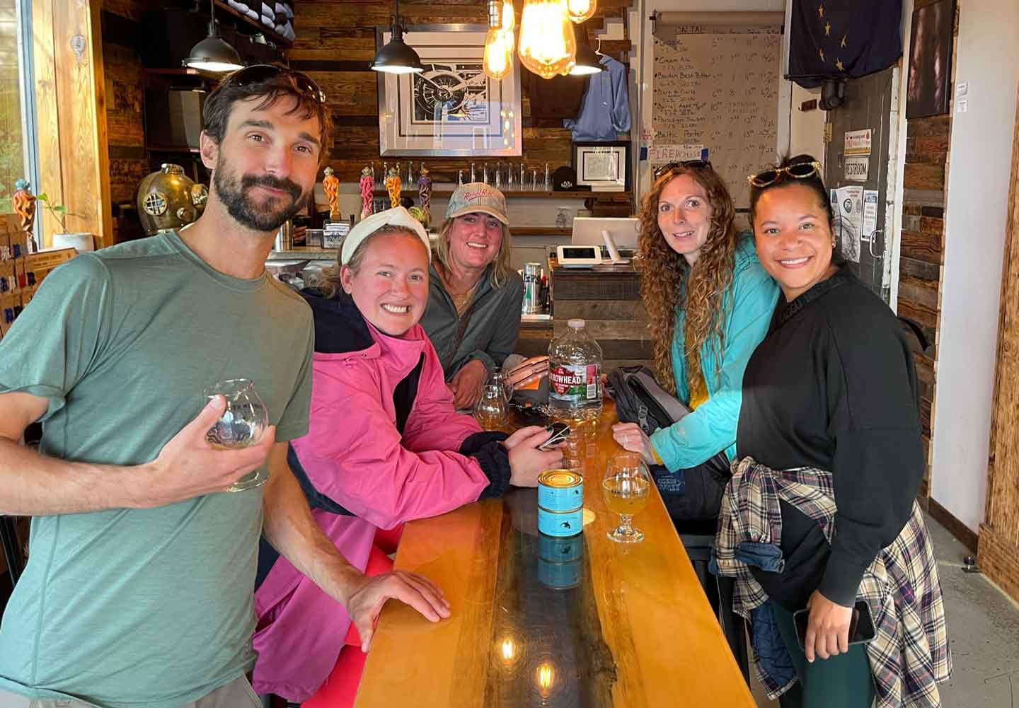 If you've got time, grab a quick brew. Here's a pick of our team on our most recent brewery outing!