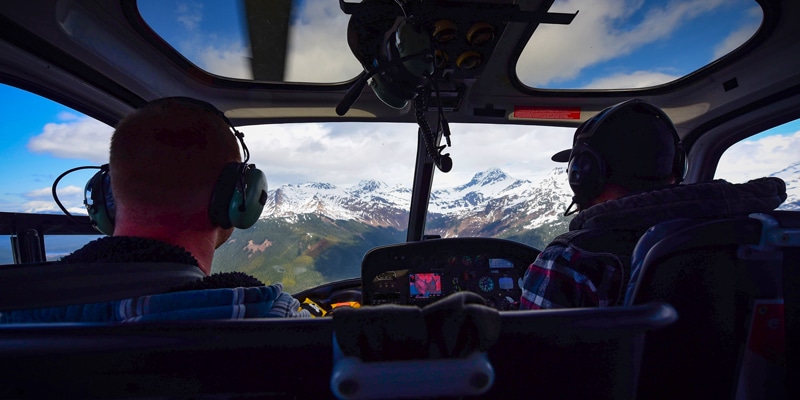 Have your camera strap ready! Following FAA regulations, our helicopters do not allow bags, but you’ll definitely want to have your camera ready to capture these breathtaking landscapes.