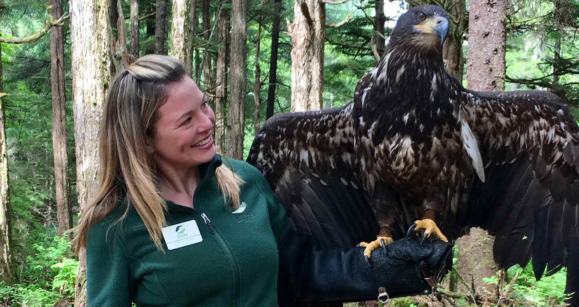 Learn from wildlife specialists about the rehabilitation that takes place for these incredible Alaskan birds right here in Sitka.