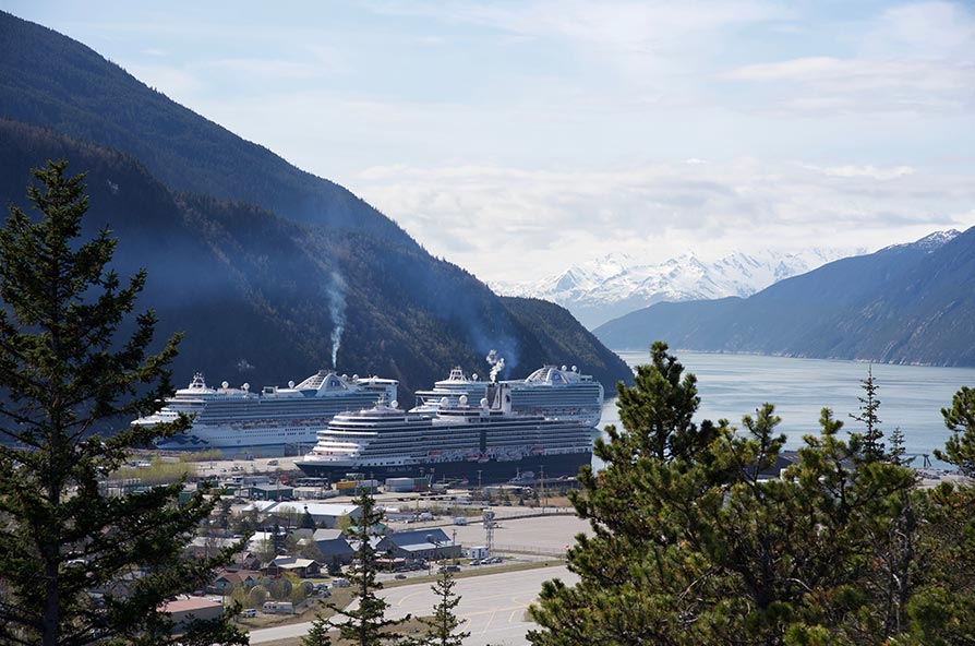 Skagway cruise ships