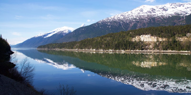 Skagway & the Yukon are full of stunning views! Your private tour guide will be happy to make many stops along the way for you to capture the beautiful mountain lakes you encounter.