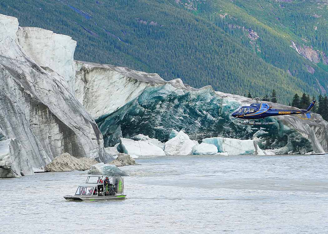 Taku Glacier Adventure by Air, Water & Ice image